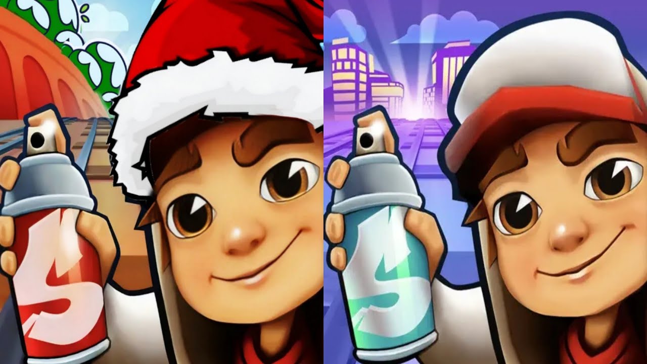 Subway Surfers : Classic Holiday 🆚 Seoul 2025 Maps Comparison 