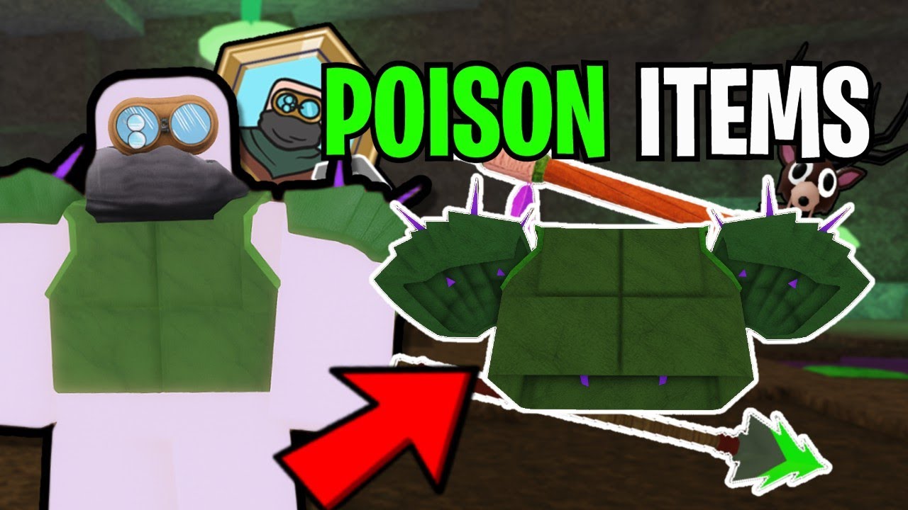 I Survived 99 Nights in the Forest Using ONLY POISON ITEMS...