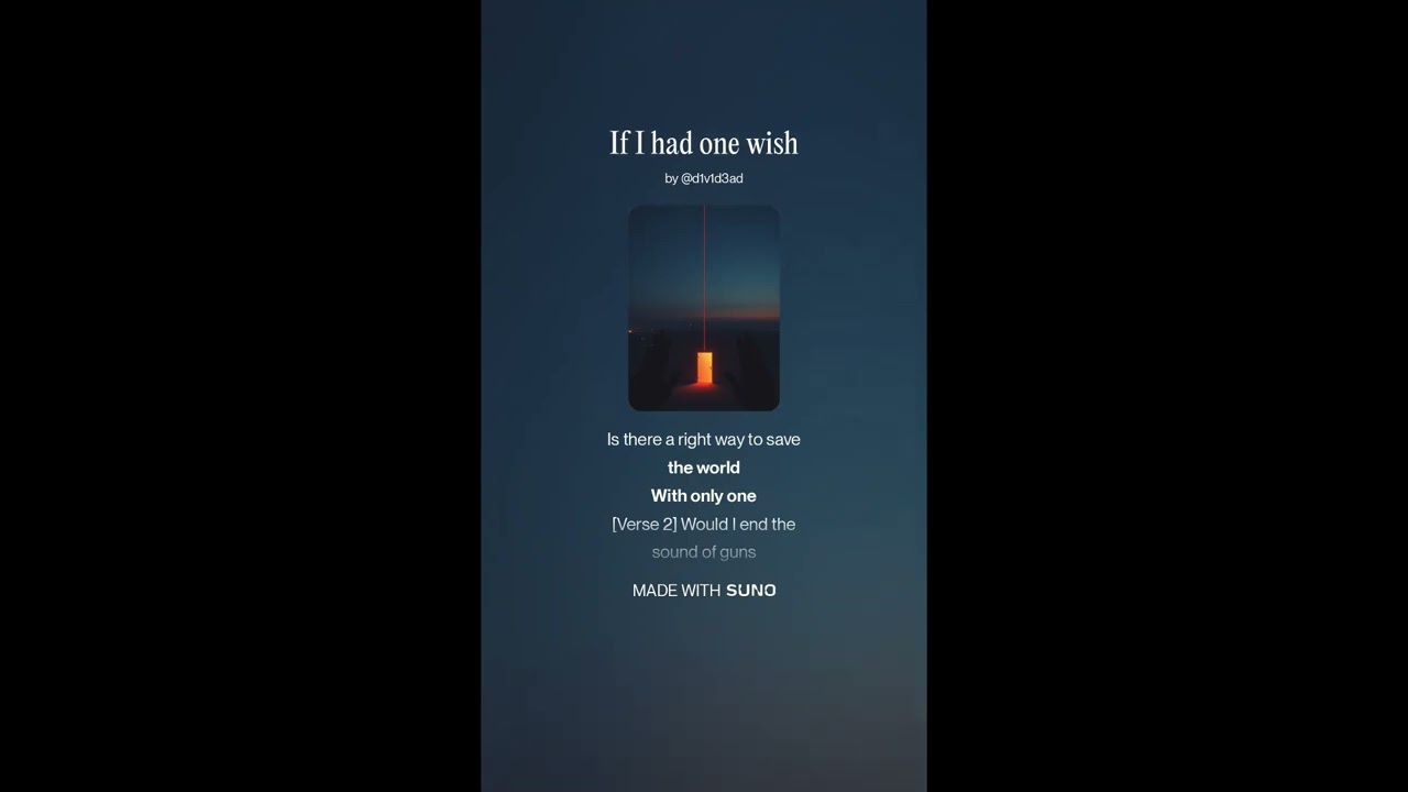 If I had one wish