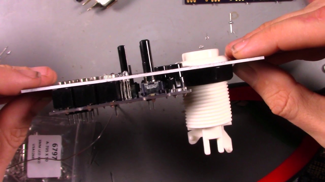 Drum Button Eurorack Kit Assembly
