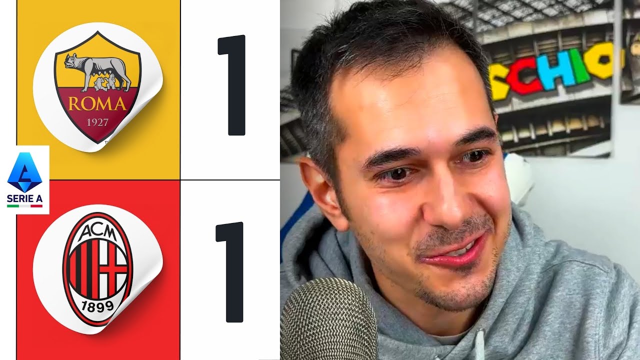 TUTTO CALCOLATO‼️ ROMA-MILAN 1-1