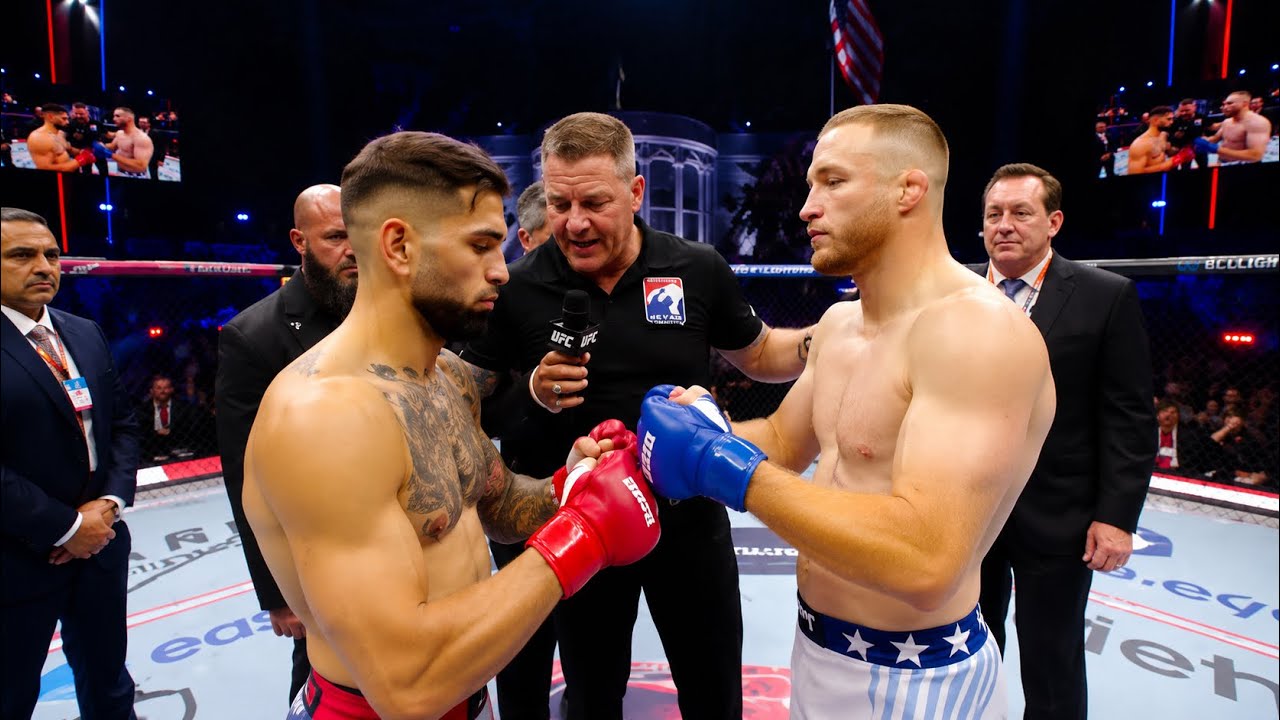 Ilia Topuria vs Justin Gaethje FULL FIGHT 