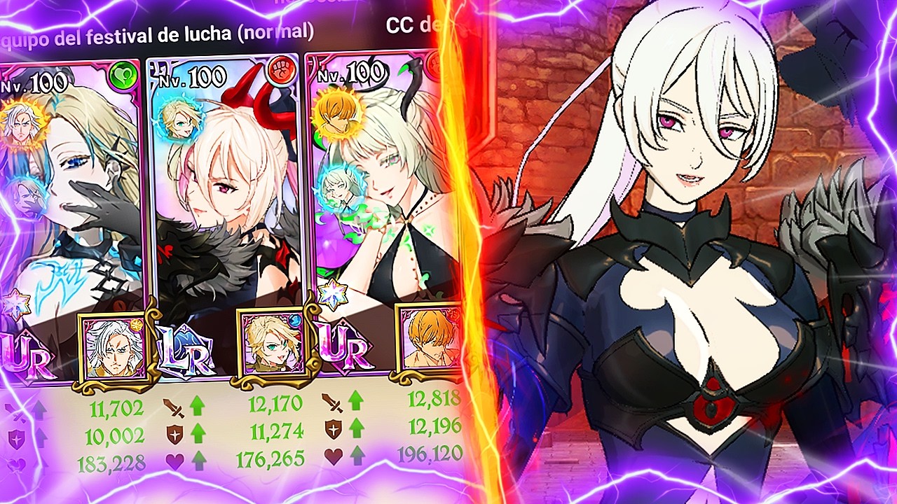 Y SI JUNTAMOS A LILLIA LR + SACRIFICIOS?! SALOS y SABUNAK COMBO en PVP! - 7ds Grand Cross
