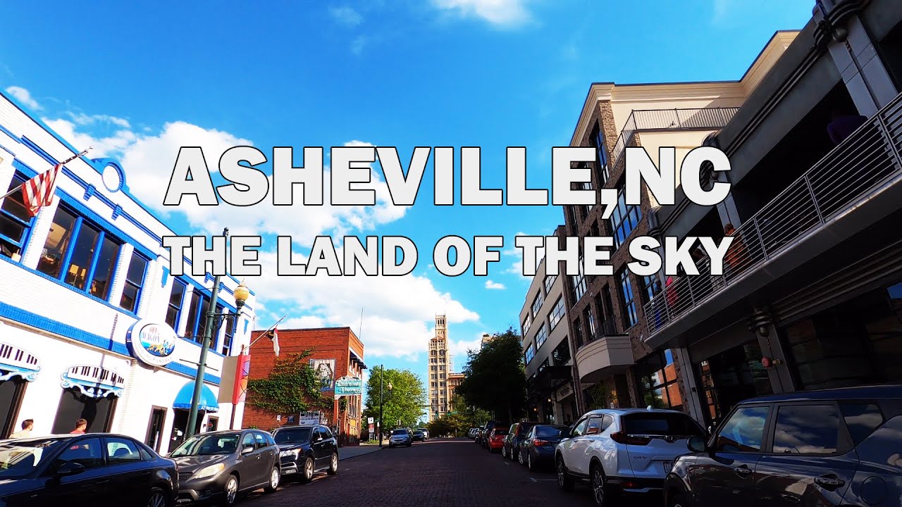 Asheville, North Carolina - Driving Tour 4K