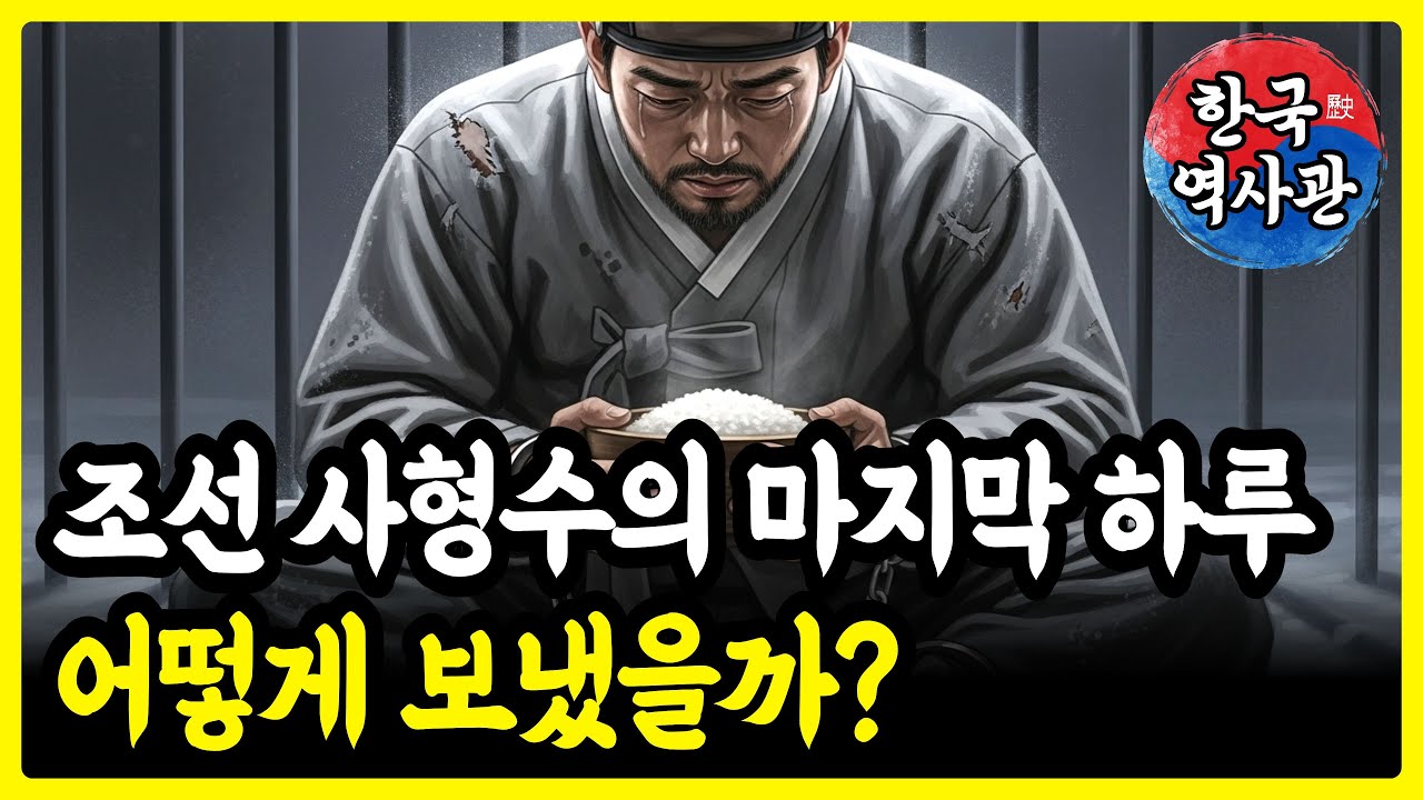 조선 사형수는 죽기 전 무엇을 했을까요? 조선이 죄수에게 차려준 마지막 밥상 | 한국역사관