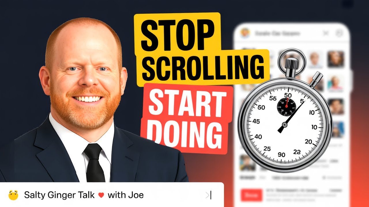How to Take the First Step? Stop Scrolling, Start Doing | Salty Ginger Talk with Joe
