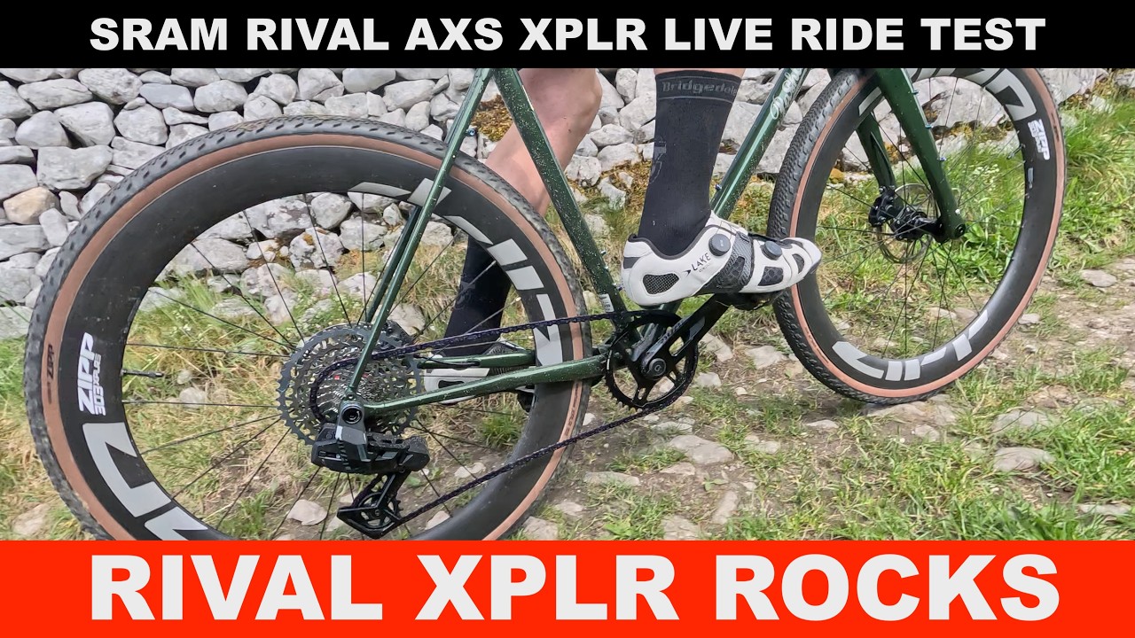 SRAM RIVAL AXS XPLR ROCKS! Extreme 'gravel' live ride test.