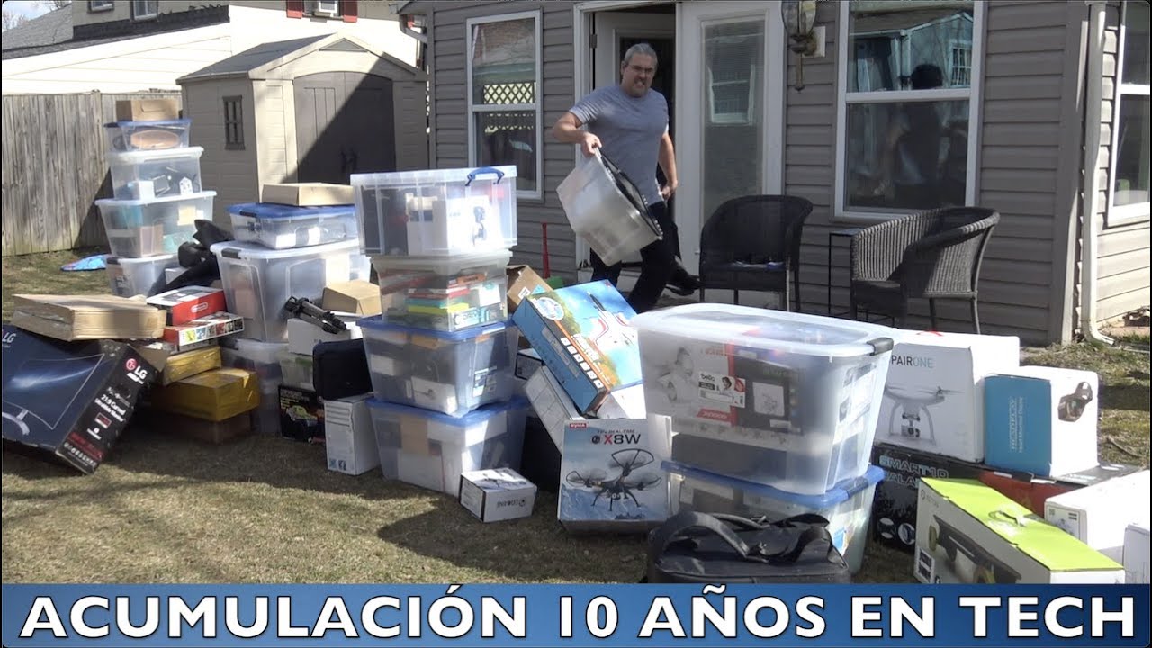 Lo que he recibido y Comprado en 10 años haciendo videos de TECNOLOGIA