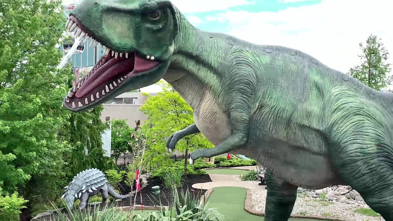 Dinosaur Adventure Golf is NOW OPEN!