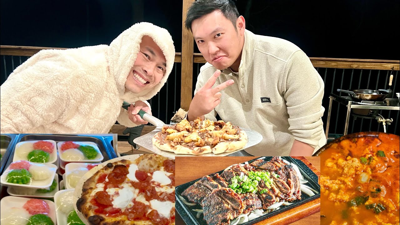 Азиатская кухня и пицца: целый день вкуснейшей еды! | LuuLinh TV