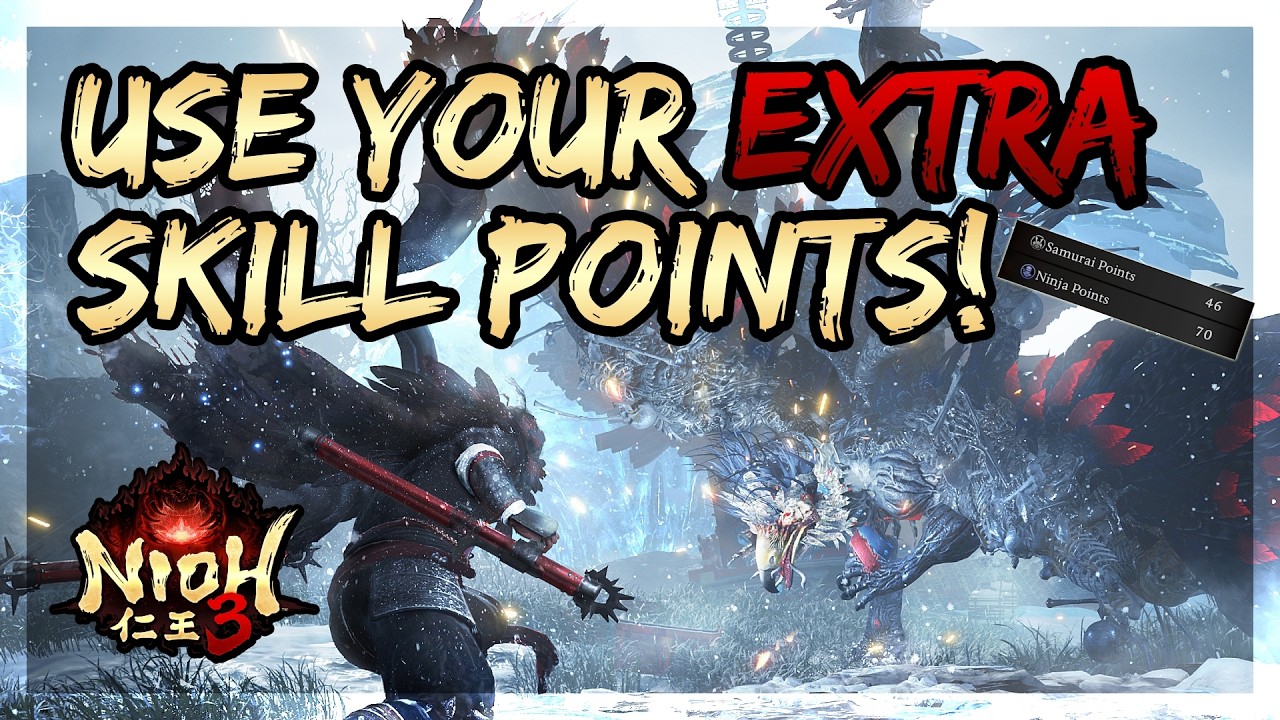 Nioh 3 - Invest Your Excess Skill Points HERE!
