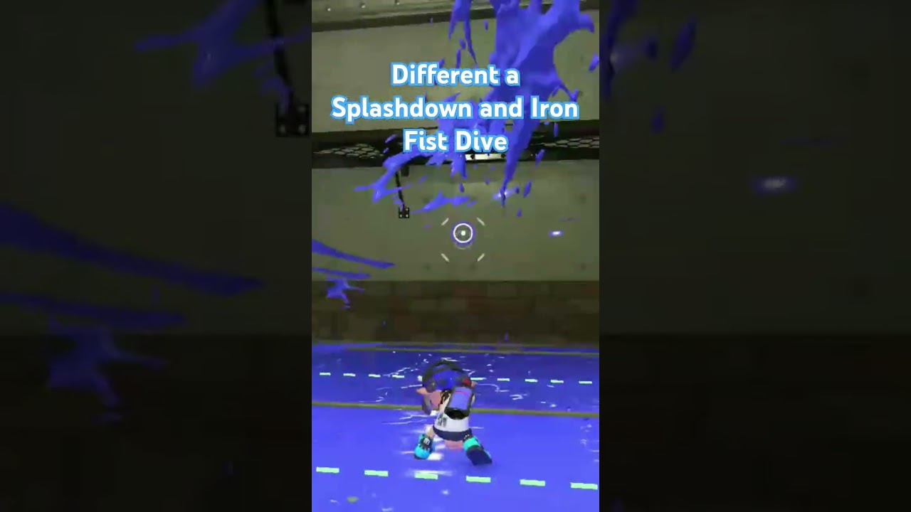 Different a Triple Splashdown and Iron Fist Dive #splatoon3 #ninjala #ニンジャラ