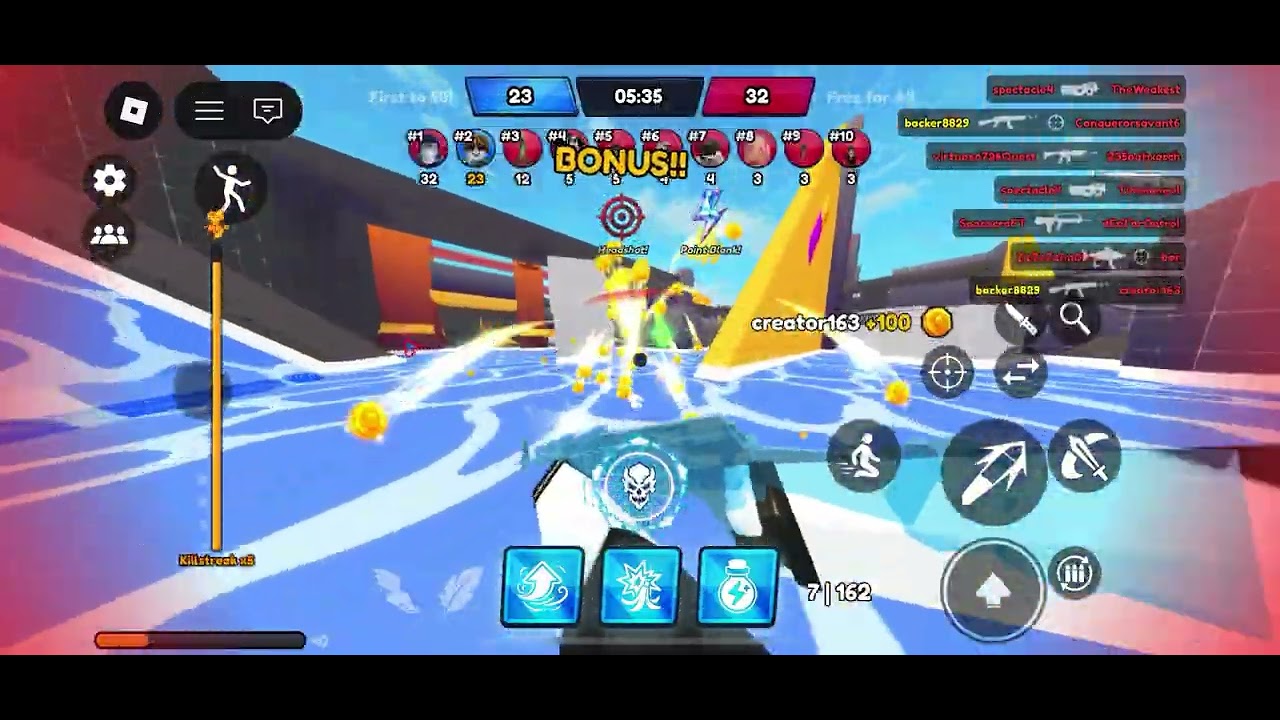 Hyper shot game play on ROBLOX!