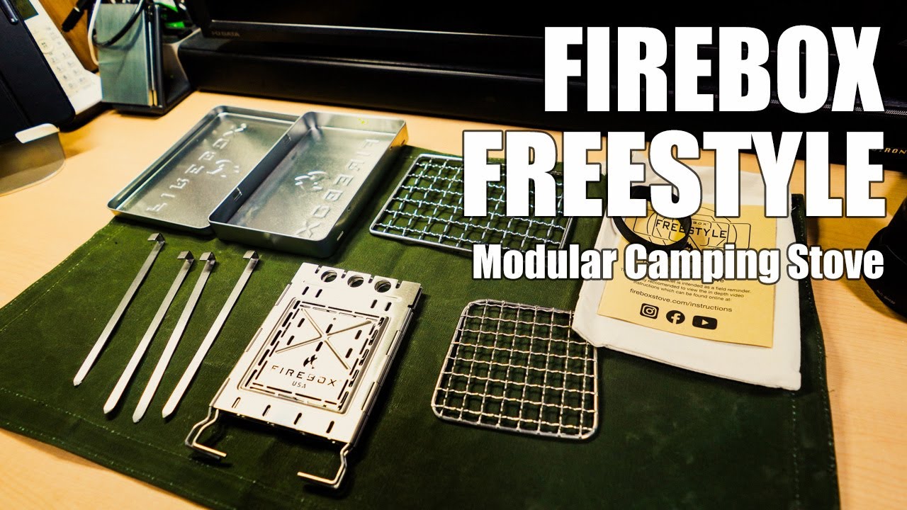 【ソロキャン装備】Firebox Freestyle Modular Camping Stove