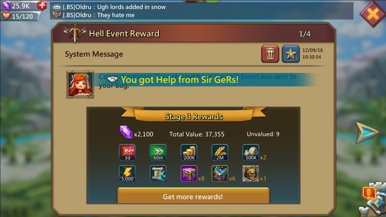 Lords Mobile How to get Watcher ( Free to Play )