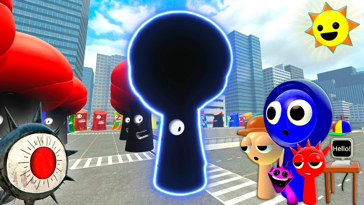 Can you catch? Mr Tree Mr Sun original Sprunki phases in Garry's mod!