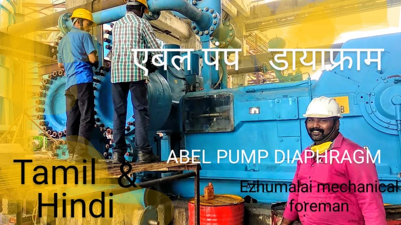HCSD ( abel )PUMP DIAPHRAGM INSPECTION WORK