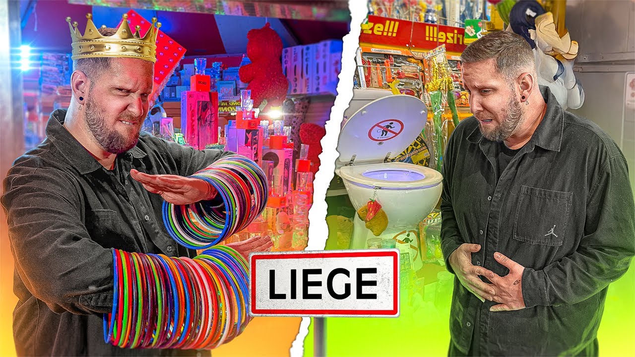 Je CHOQUE les BELGES au STAND de CERCEAUX, Le FORAIN HALLUCINE…