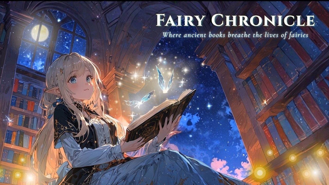 Calm Fantasy Piano Music | Fairy Chronicle | Where ancient books breathe the lives of fairies