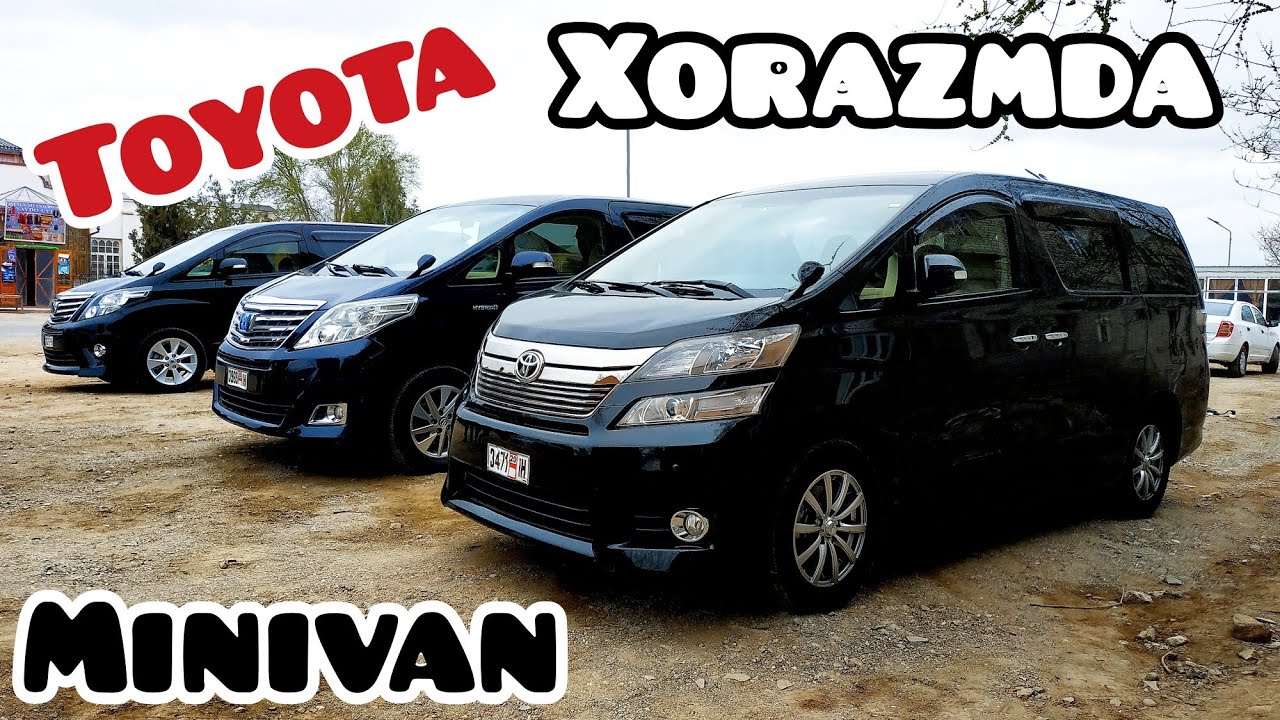ХОРАЗМДА ЯНА БИР ЯНГИЛИК. МИНИВЭН Toyota Alphard ва Vellfire НАРХЛАРИ #хива