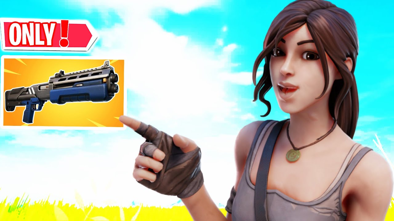 Shotgun ONLY Challenge In Fortnite Chapter 7, Season 1.