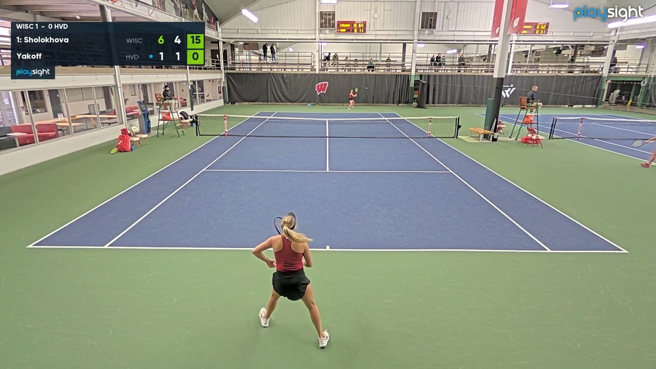 Women's singles 3 -  HARVARD v WISCONSIN  - 31 1 26 (last games)