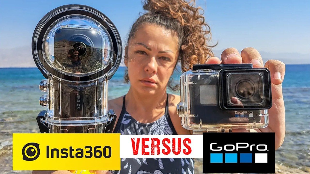 ISRAEL EILAT 👉 Insta360x3 vs GoPro UNDERWATER TEST Red Sea