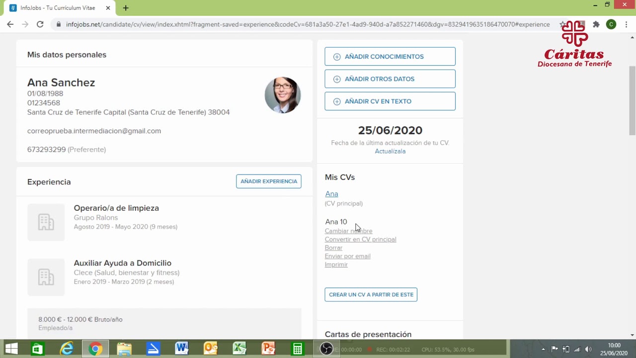 087 C&Oacute;MO TENER VARIOS PERFILES PROFESIONALES EN TU CUENTA DE INFOJOBS