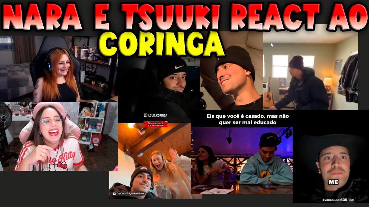 NARA E TSUUKI REACT AO CORINGA NOS EUA 🤣🤣 - KOGA GTA RP CLIPS