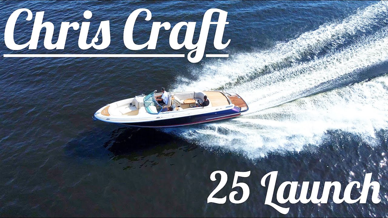 NaVode обзор катера премиум класса Chris Craft 25 launch
