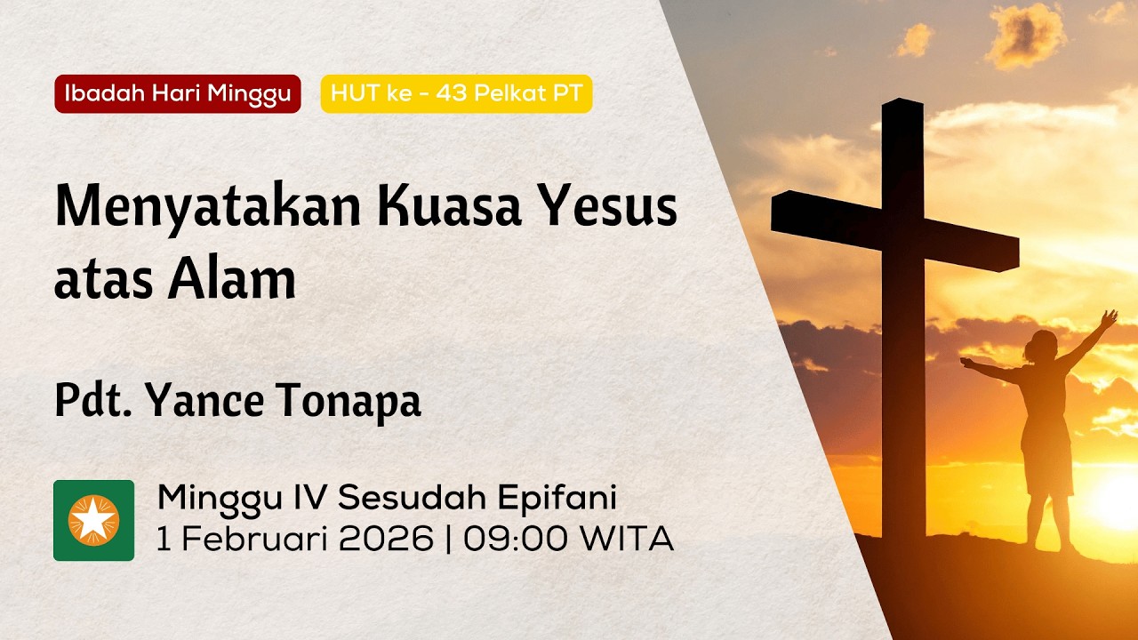 IBADAH HARI MINGGU GPIB IMMANUEL | 1 FEBRUARI 2026