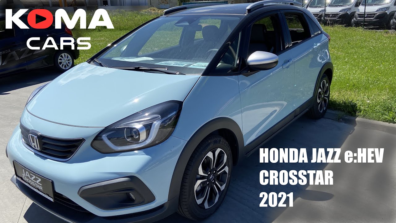 Honda Jazz Crosstar e: HEV Executive (2020/2021) детализация, интерьер, экстерьер, размеры