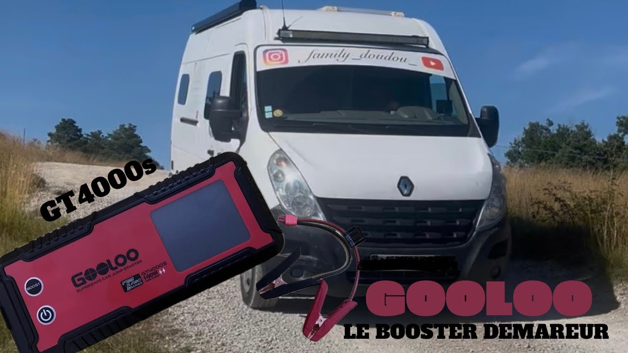 GOOLOO GT4000S LE BOOSTER DÉMARREUR
