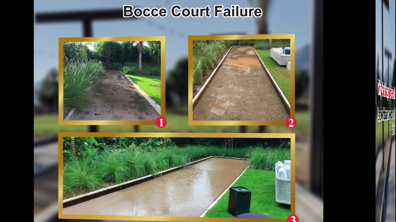 Bocce Court Build Rough Draft
