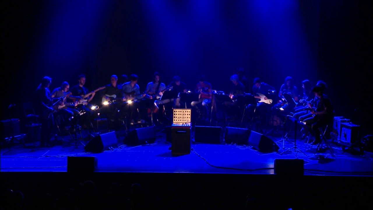 Adrian Utley's Guitar Orchestra plays Terry Riley's 'In C' Live at AB - Ancienne Belgique