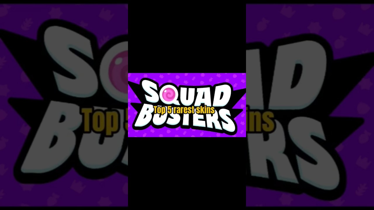 Squad Busters Top 5 RARE Skins