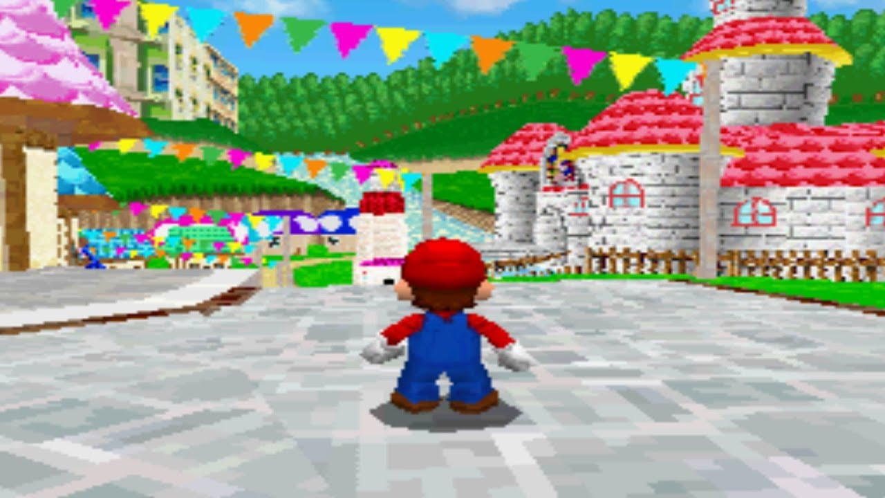Incredible Super Mario 64 DS Rom Hack - Super Mario The New Beginning BETA