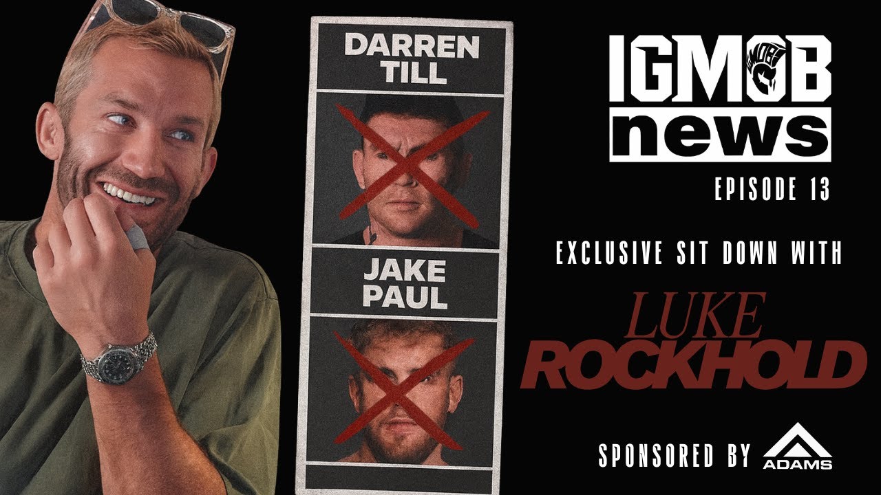 IGMOB News Ep 13:Luke Rockhold Talks Misfits Boxing Main Event-  IGMOB x Adams Exclusive