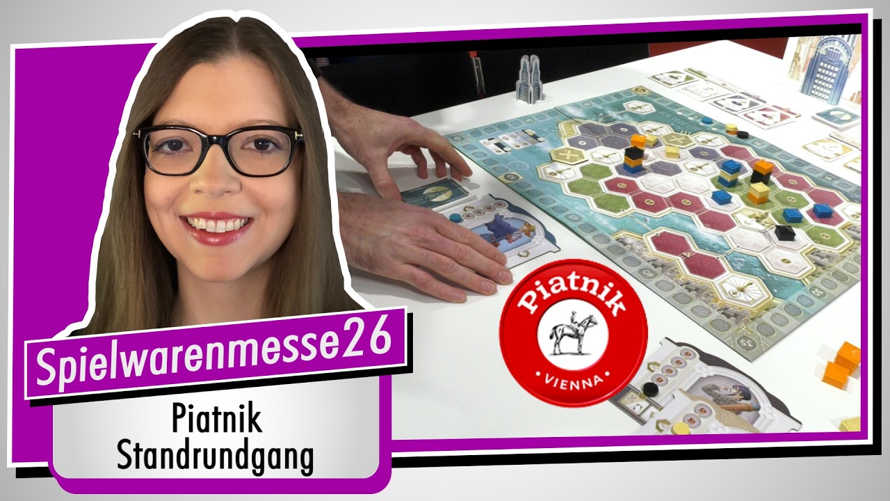 Neuheiten – PIATNIK – Spielwarenmesse 2026 in Nürnberg (Spiel doch mal!) Standrundgang