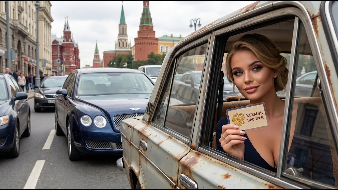 Они смеялись над её старенькой машиной... Пока не увидели пропуск в Кремль!
