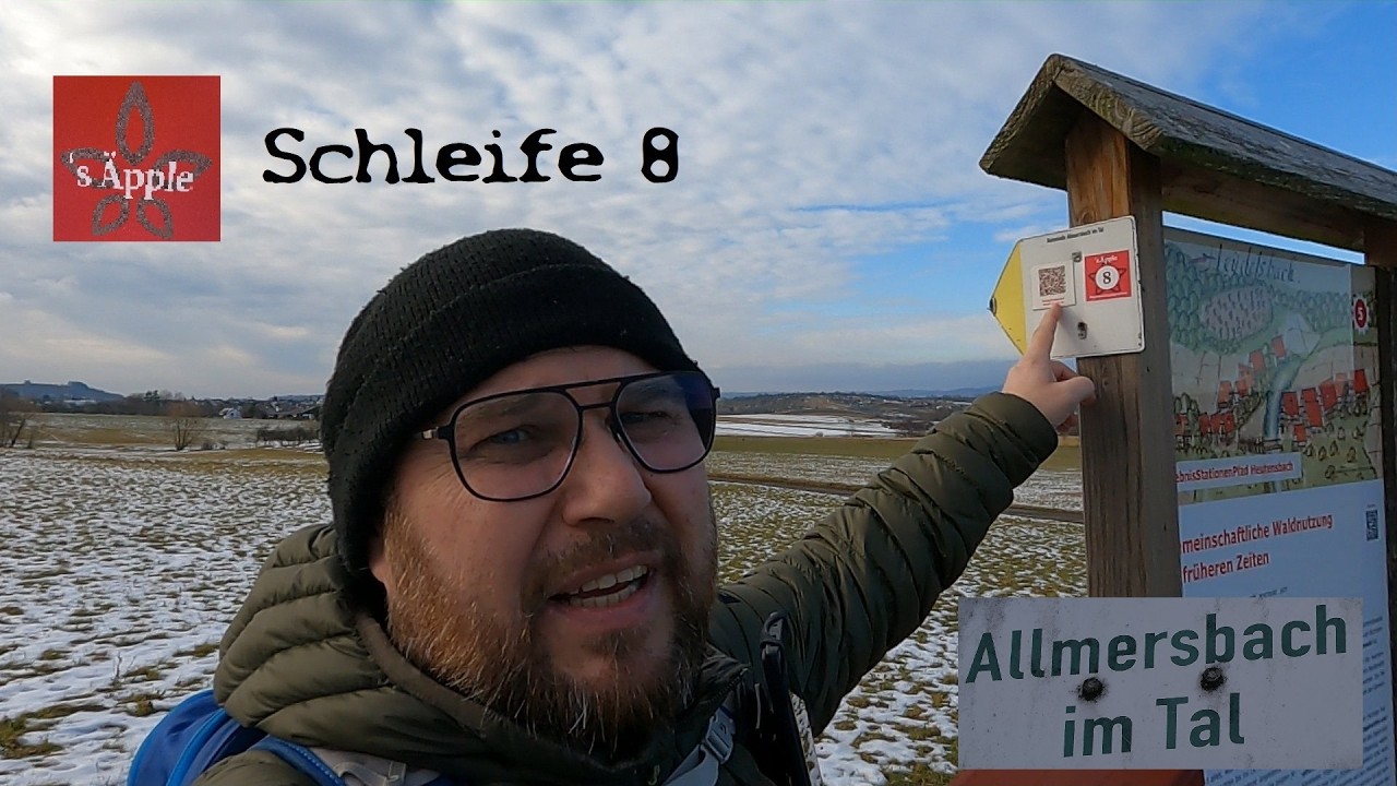 s`Äpple - Schleife 8 -  Allmersbach im Tal