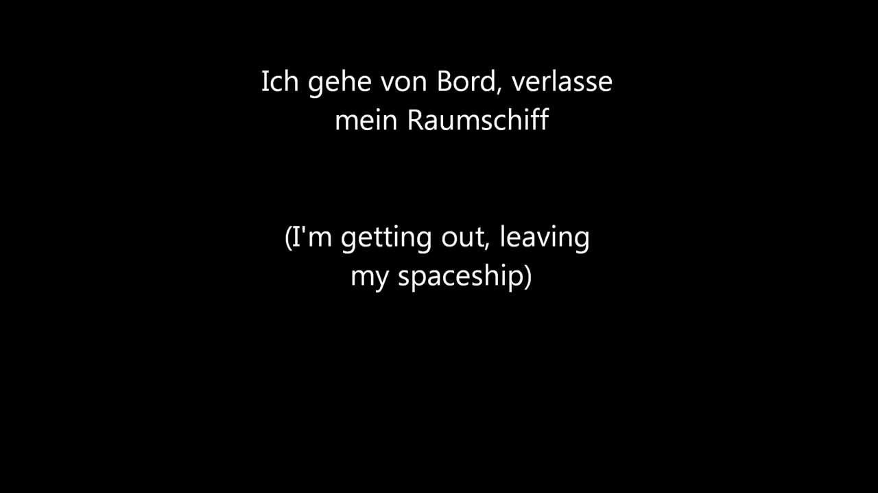 Oomph! Kosmonaut with English Translation