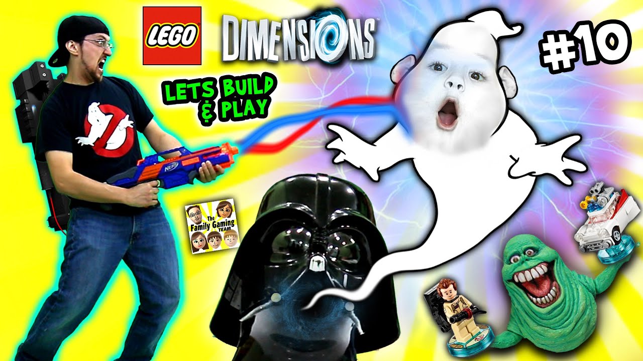 Позволяет строить и играть Lego Размеры # 10: Дадди ловушки Slimer! Ghostbusters весело