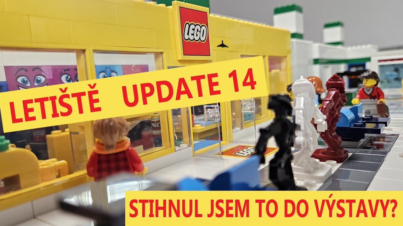 LEGO City Leti&scaron;tě | Update č&iacute;slo 14 | Obchody, Stoj&aacute;nka, Runway
