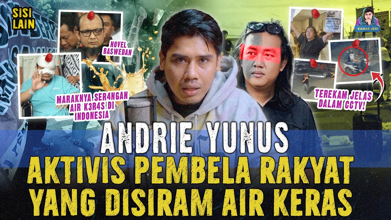 AKTIVIS ANDRIE YUNUS DISIRAM AIR KERAS ! ANCAMAN BARU UNTUK YANG KRITIS ?