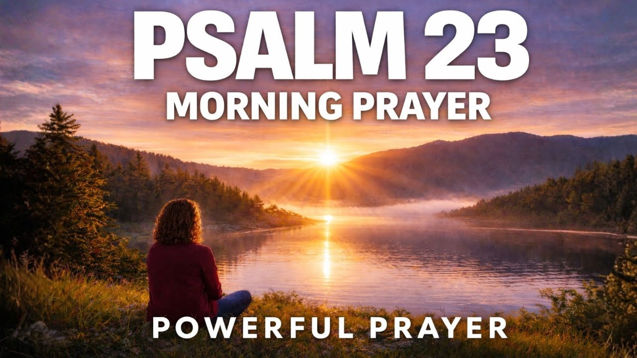 Psalm 23 Prayer | Find Peace in God's Presence This Morning