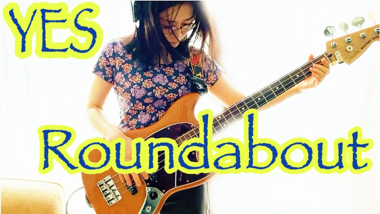 Roundabout - Yes Bass Cover ムスタングベースでChrisSquire Mustangbass
