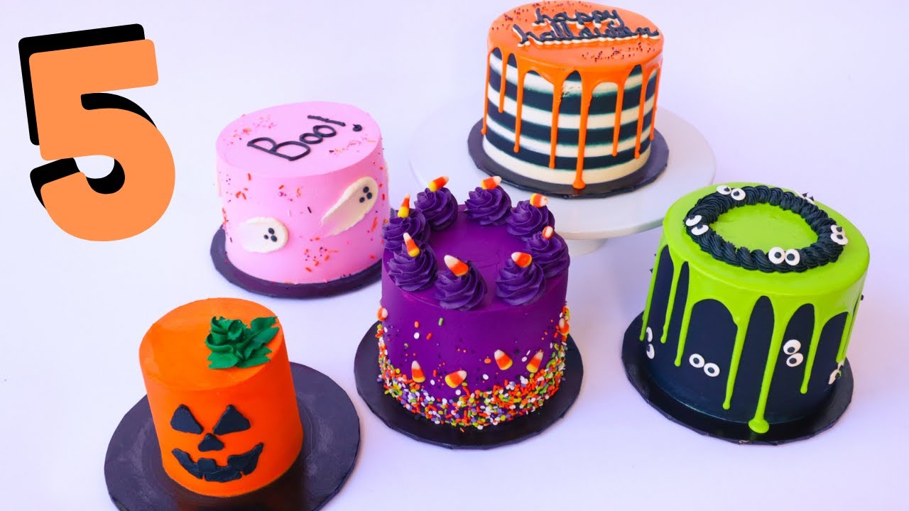 5 PASTELES FACILES DE HALLOWEEN | DANI FLOWERS