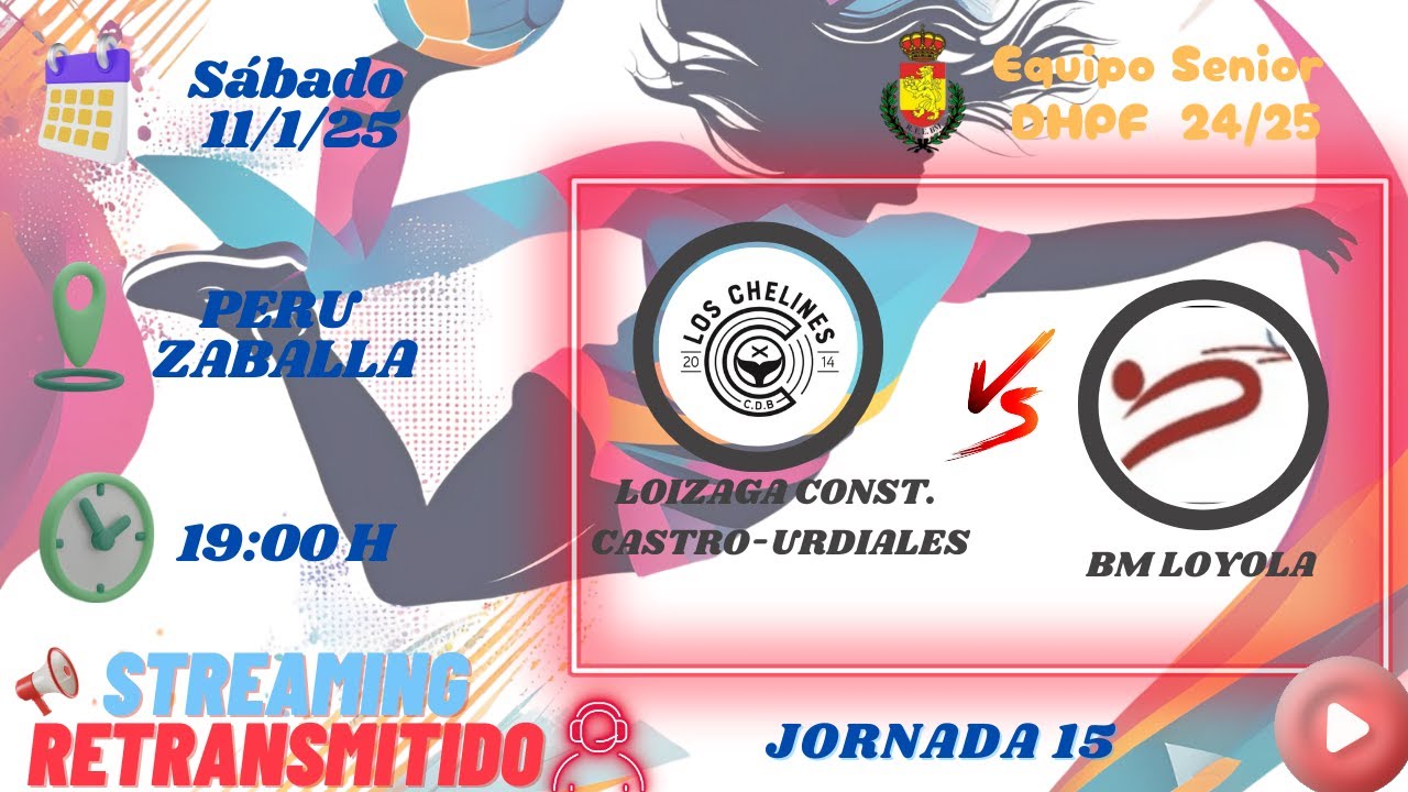 Partido de Liga J15 LOIZAGA & BM Loyola 110125
