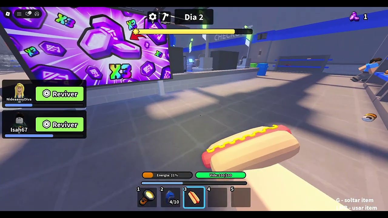 JOGANDO Sobreviva durante a noite em uma Mega Loja E ISSO FOI IRRITANTE.